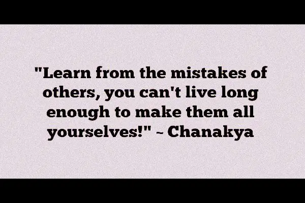 Best Chanakya Quotes