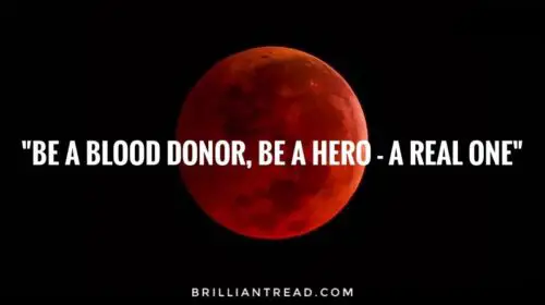 blood donation quotes