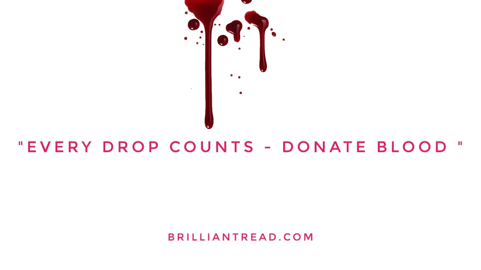blood donation slogans