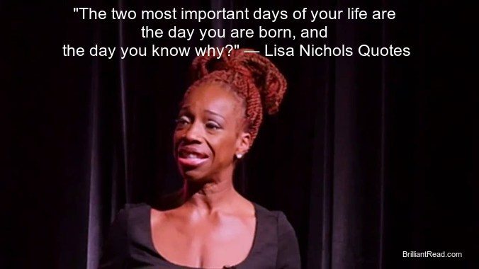 Lisa Nichols Quotes bio networth speech motivation