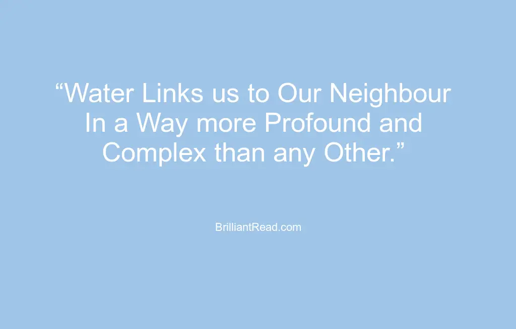 Best Save Water Quotes 