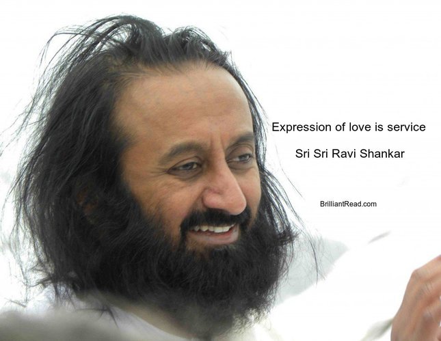 Sri sri ravi Shankar quotes on love