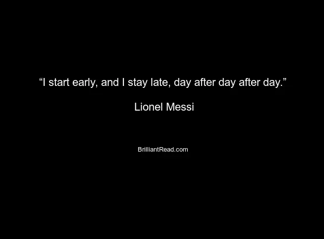 Motivational Leo Messi Quotes