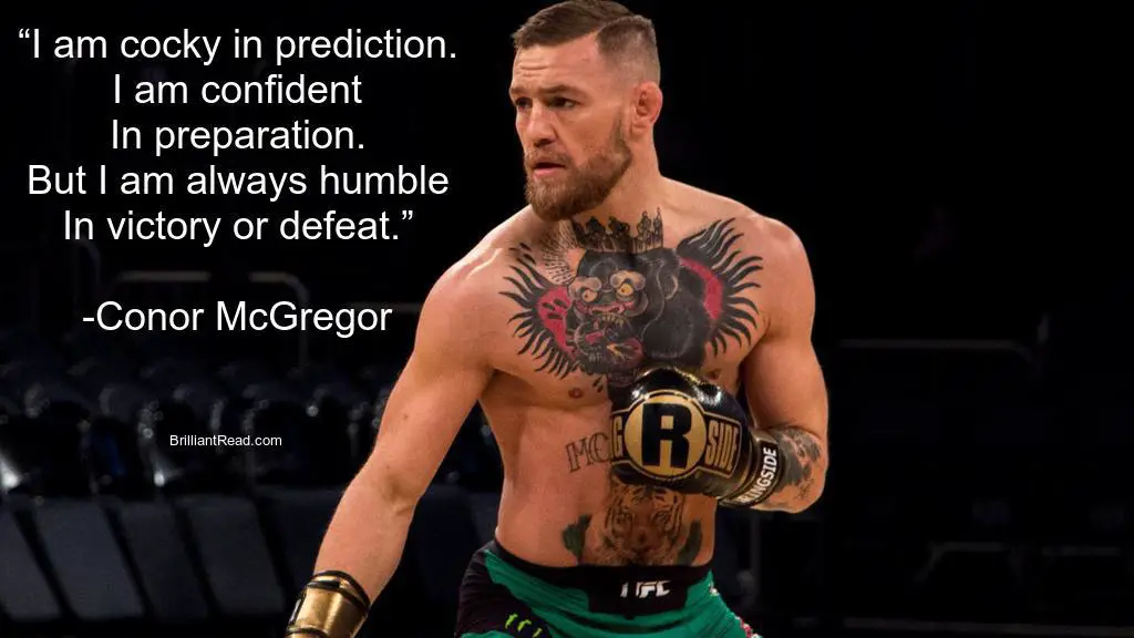 Top 100 Conor McGregor Quotes on Life and His Networth 2019