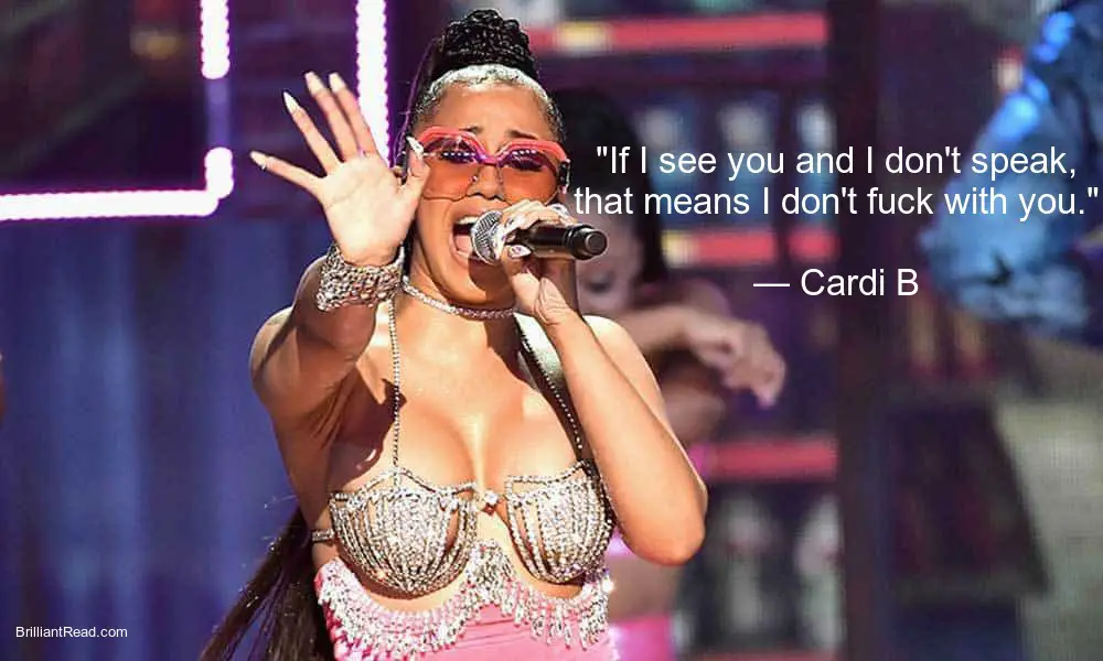 Cardi B Quotes for girls