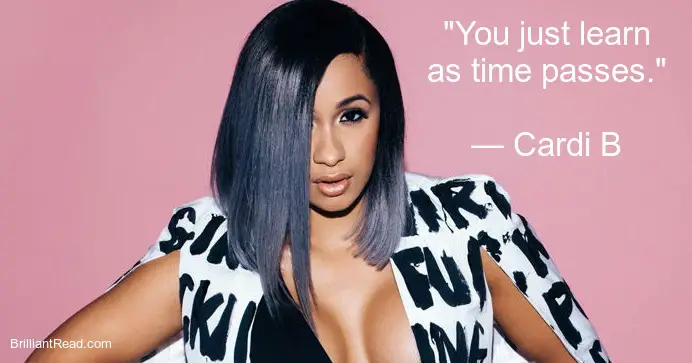 cardi b quotes love success women