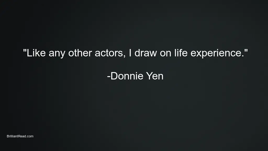 donnie yen best quotes