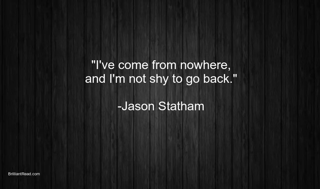 Jason Statham best ever quotes