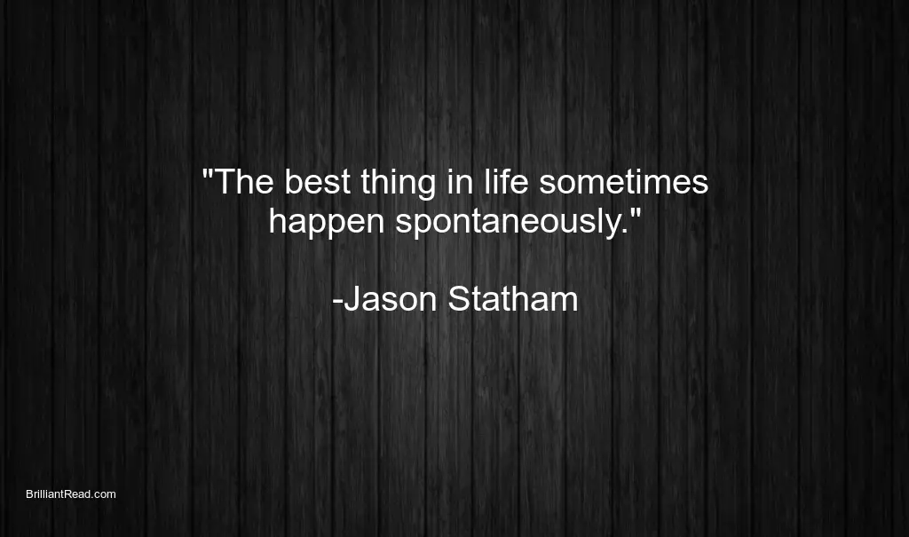 Jason Statham Life quotes