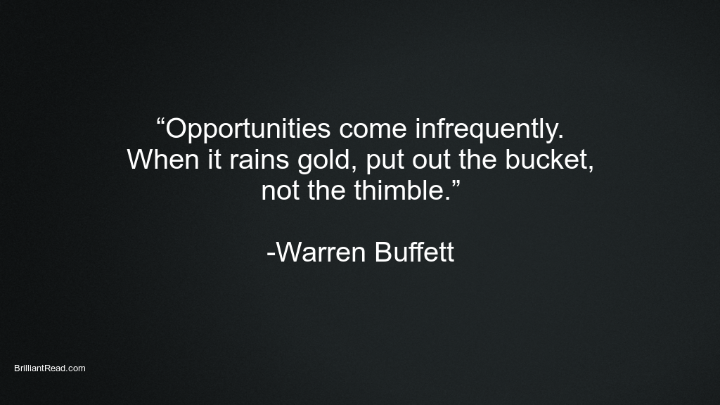 Warren Buffett's tips on investing