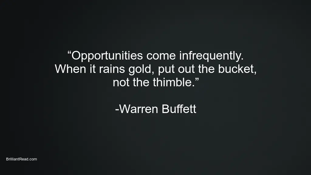 Warren Buffett's tips on investing