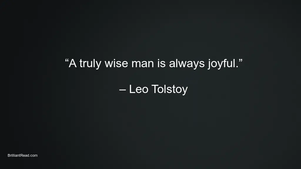 Leo tolstoy quotes on men 