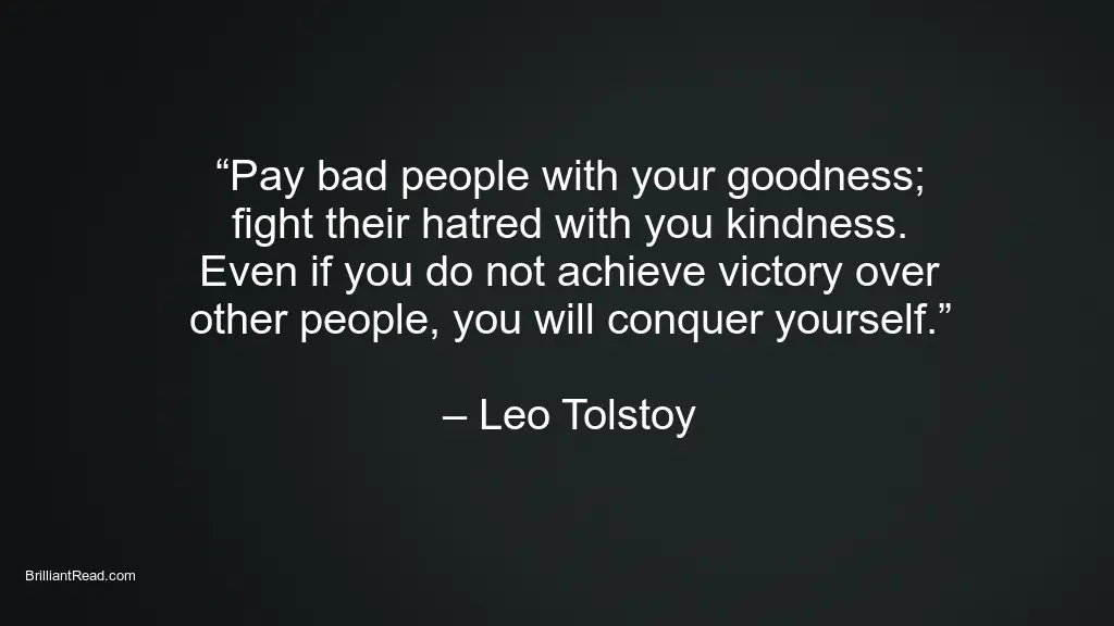 Leo tolstoy bets quotes