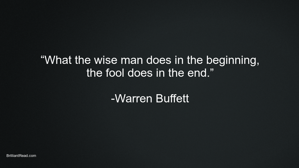 Buffett Quote