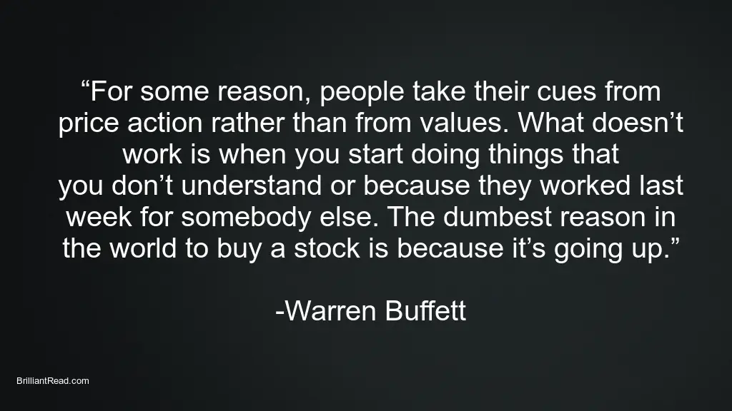 Warren Buffett Quotes on Stock market
