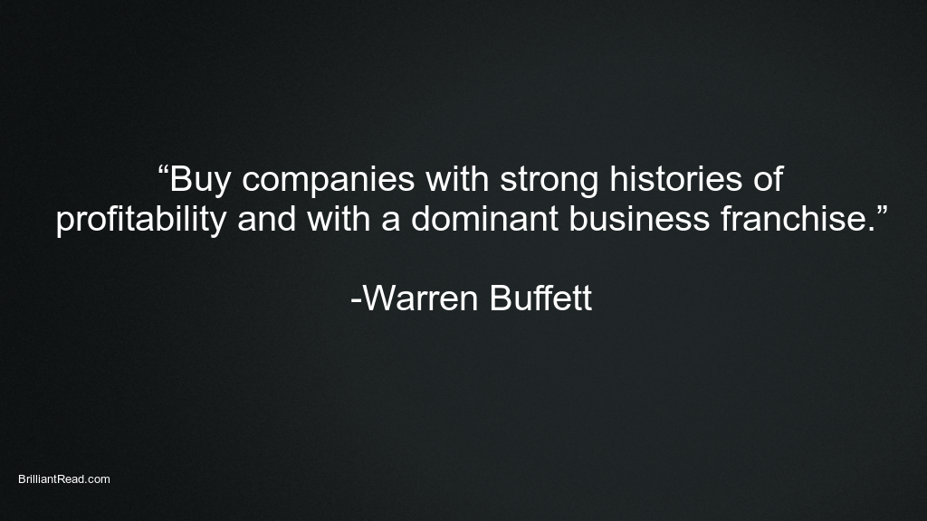Buffet on buying stocks