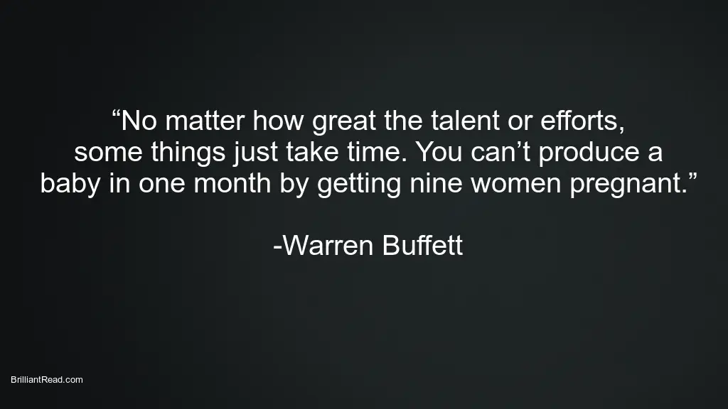 Warren Buffett Thoughts advice on jobs talent employment