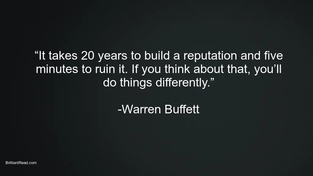 Quotes by Warren Buffett