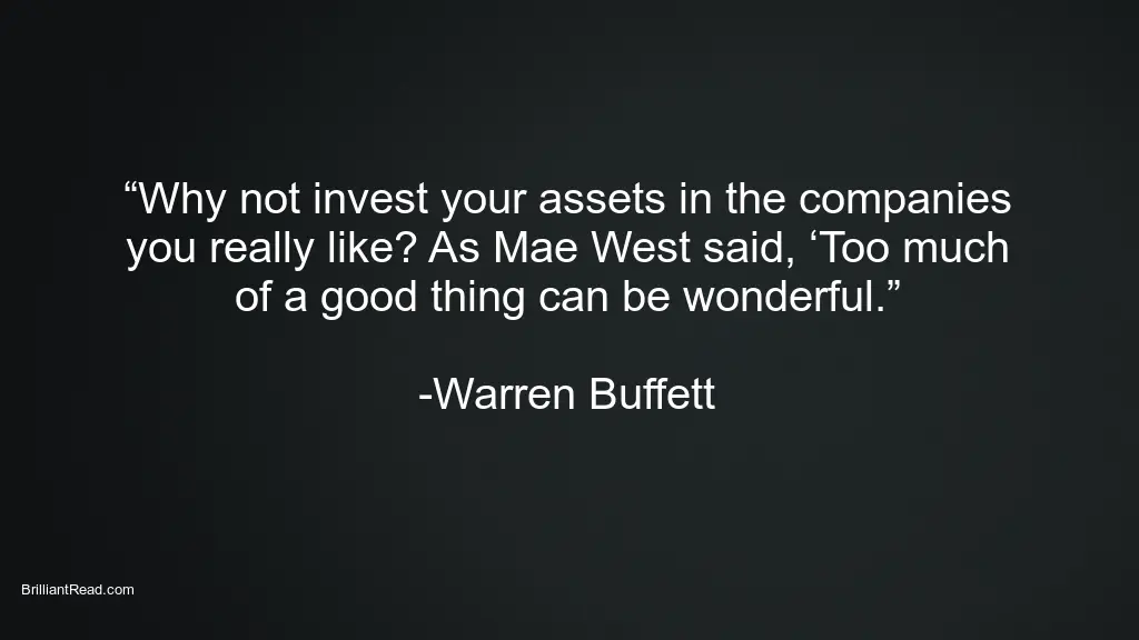 Investment Quotes by Warren Buffett