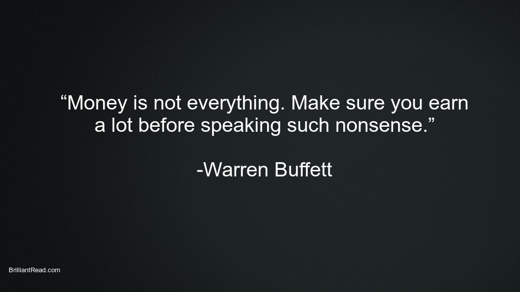 Warren Buffett Money Quotes