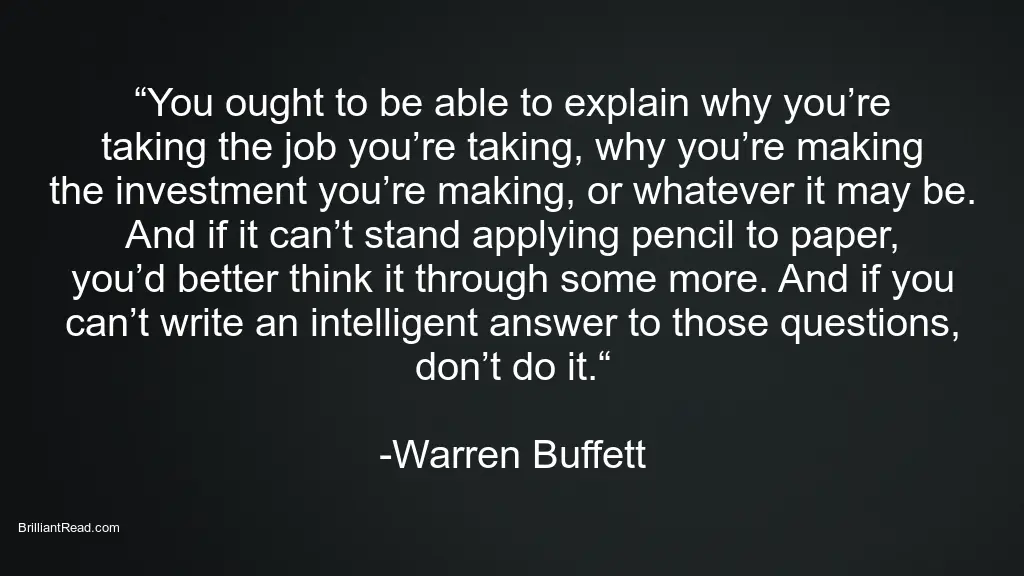 Buffett Quotes