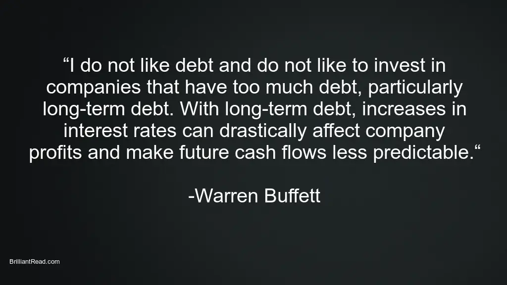 Warren Buffett Quotes on Borrowing