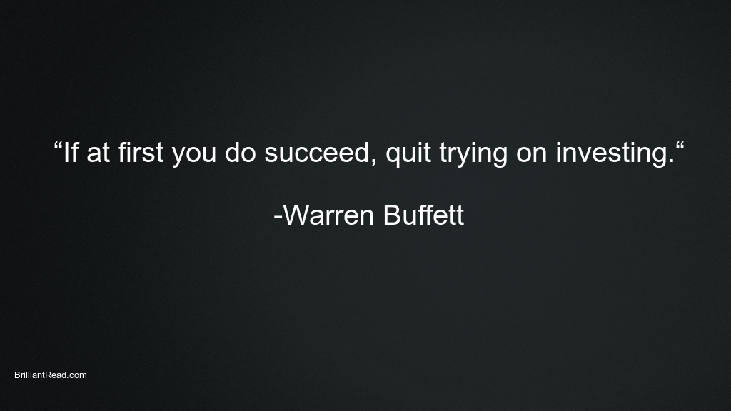 Warren Buffet Quotes Trading intraday