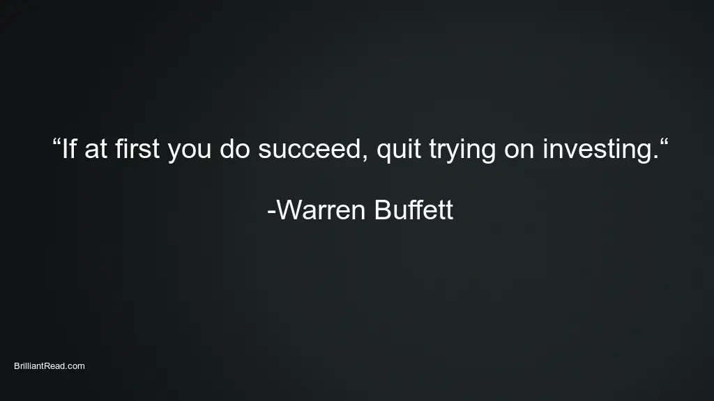 Warren Buffet Quotes Trading intraday