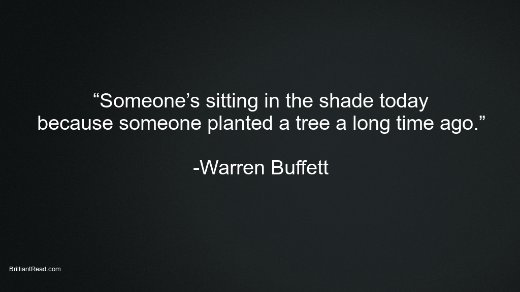 Warren Buffett Advice on long term investment
