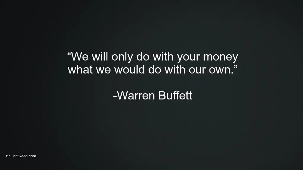 Warren Buffett Quotes on Value investing