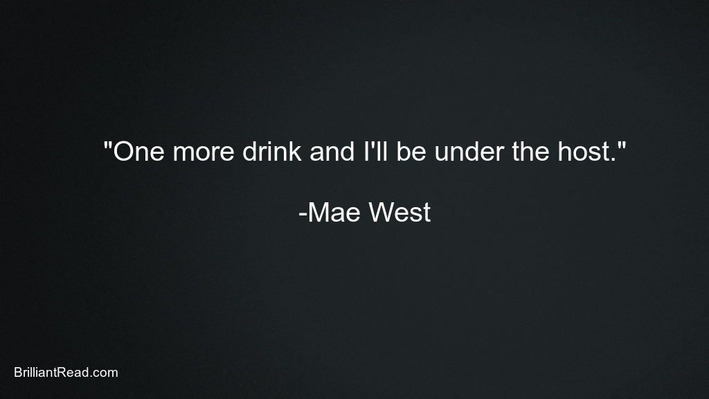 Mae West Best Ever Quotes