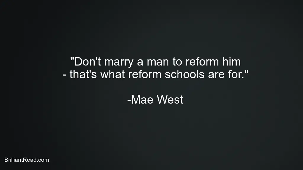 Mae West quotes on mex sex relationships love