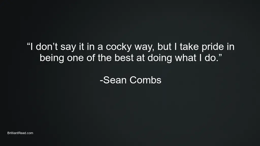 Best Sean Combs quotes