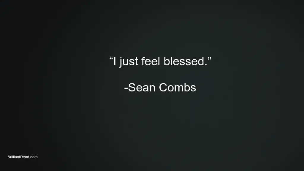 Sean Combs best quotes