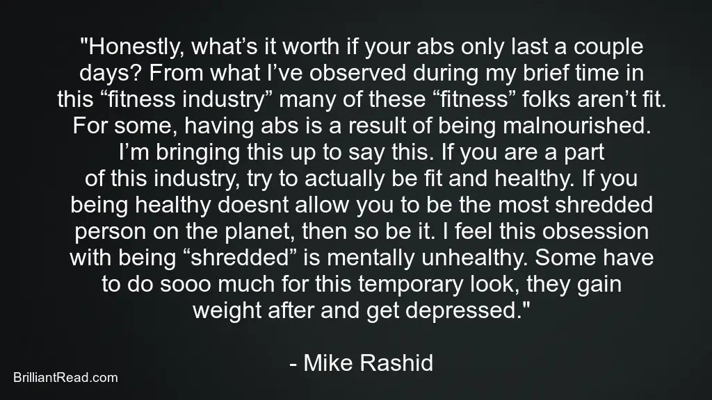 motivational mike Rashid quotes