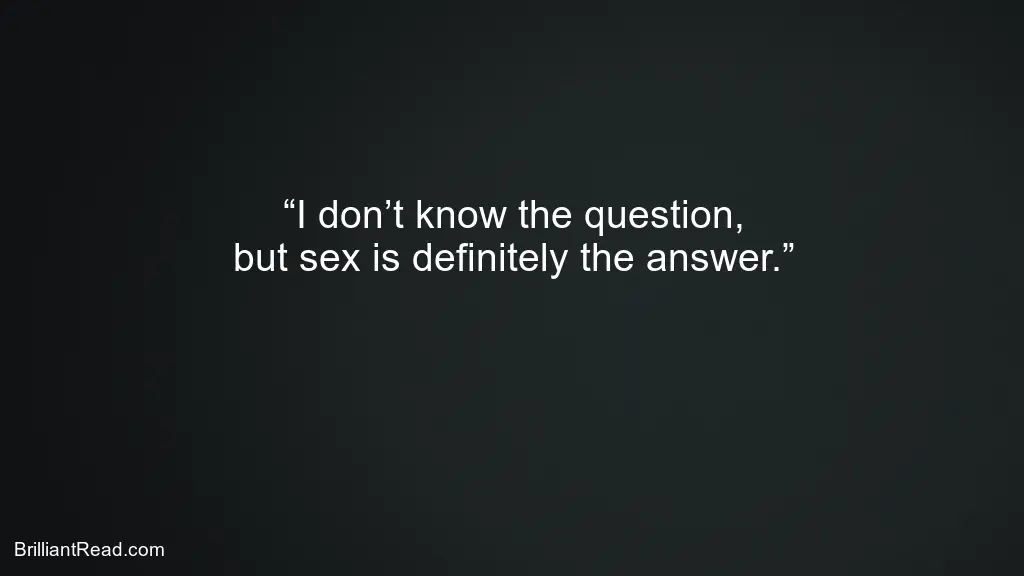 sexual quotes.