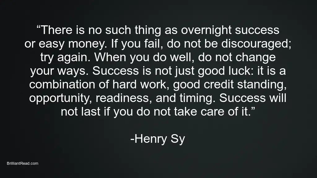 Best Inspiring Henry Sy Quotes