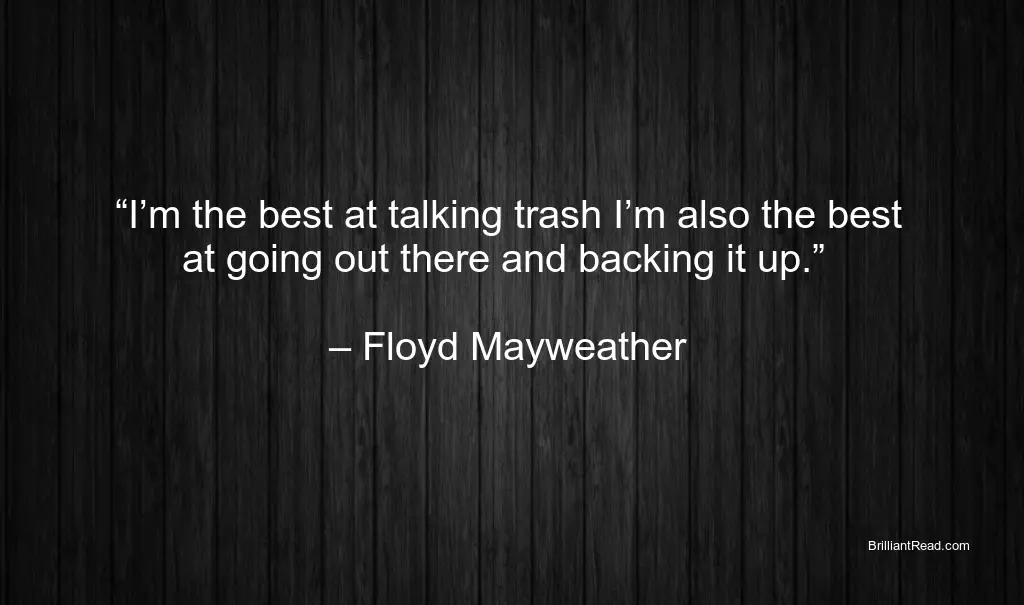 Floyd Mayweather quotes