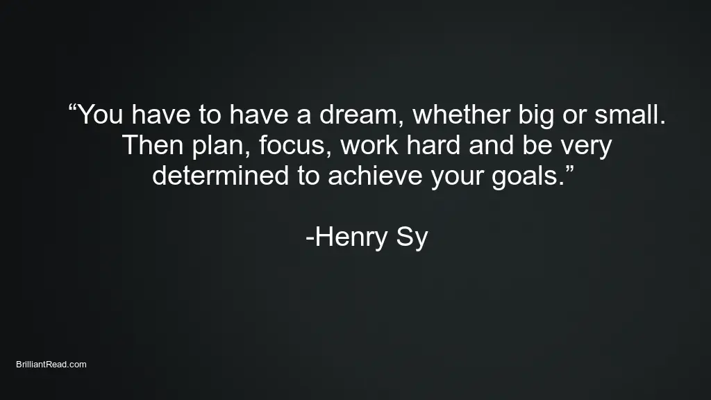 Best Success quotes by Henry Sy