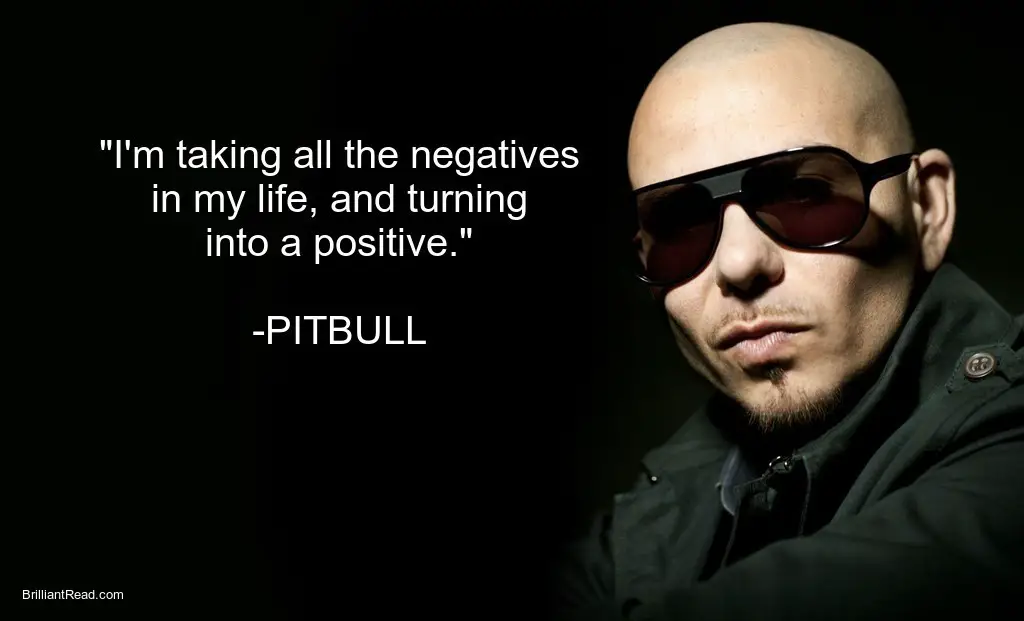 Best Pitbull rapper quotes