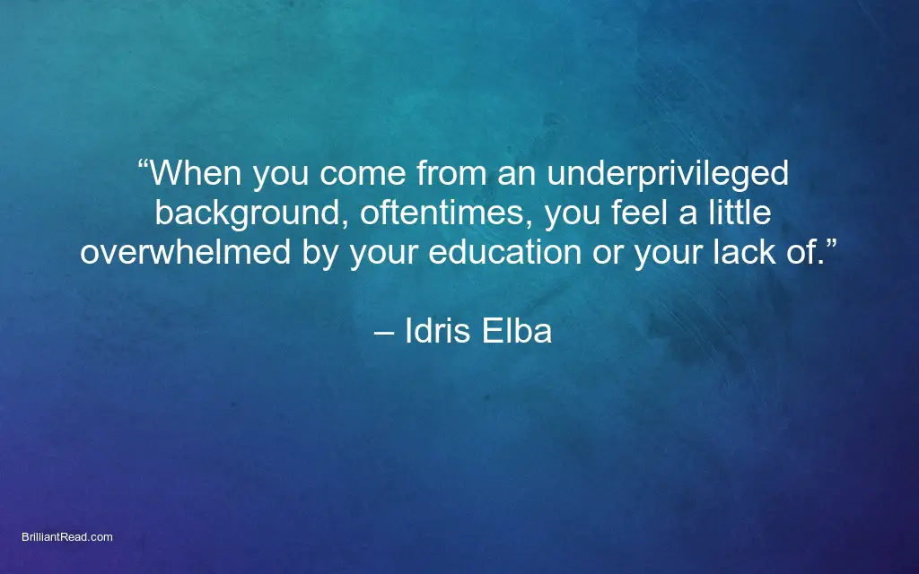 Idris Elba best motivation quotes