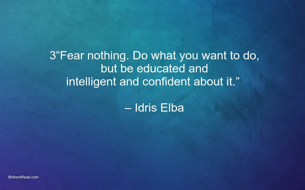 Best Quotes by Idris Elba