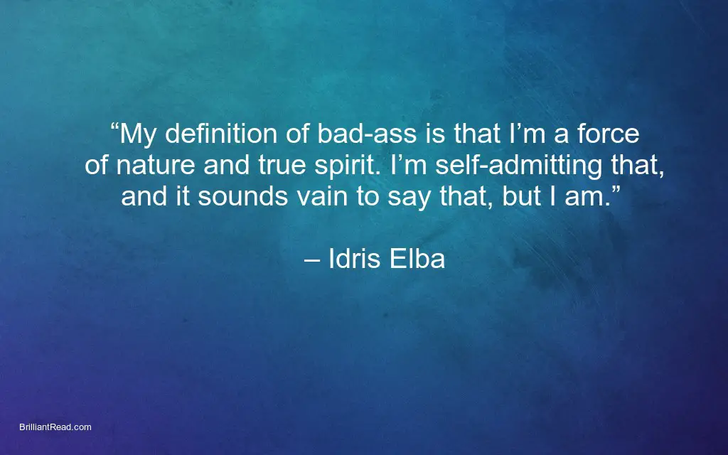 Idris Elba Best Quotes for success