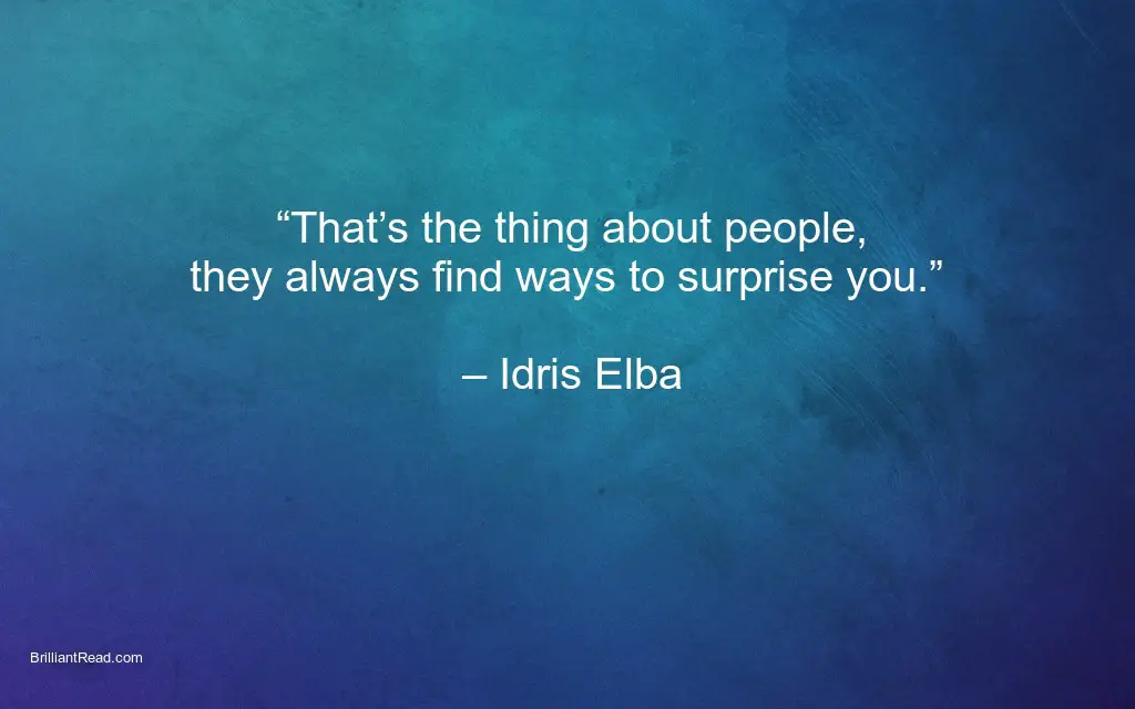 Idris Elba best successful quotes