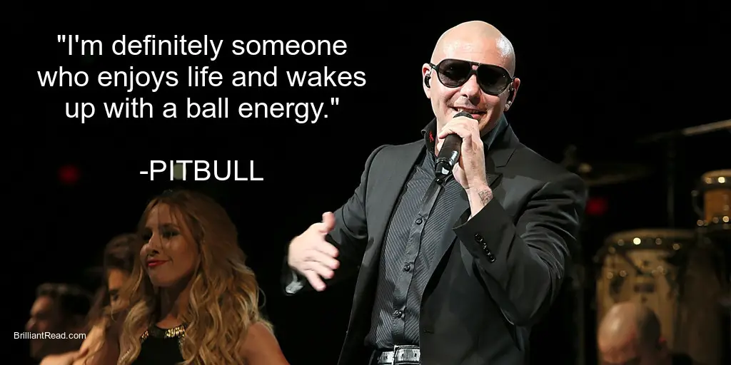 Pitbull most inspiring quotes