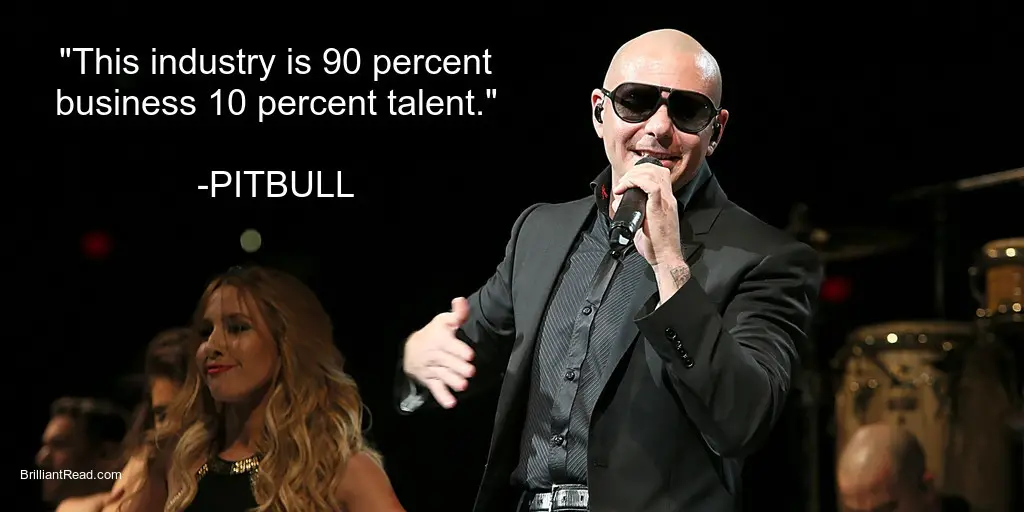 best business quotes by Pitbull