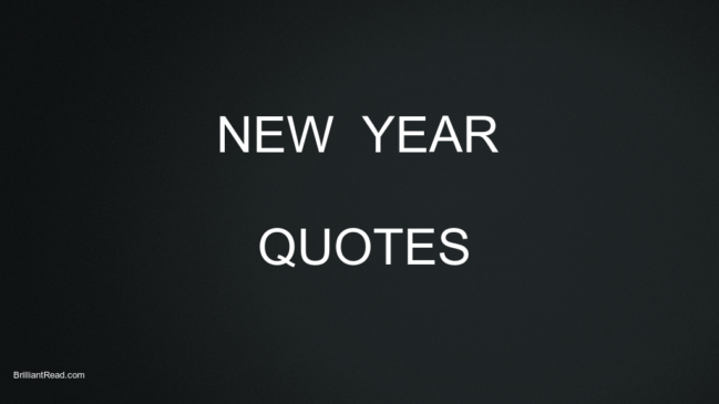 New Year Quotes