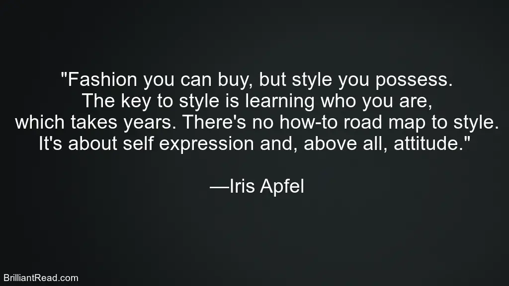 Successful Fashion Quotes