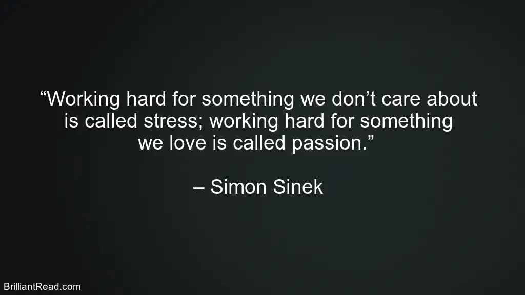 Simon Sinek Advice