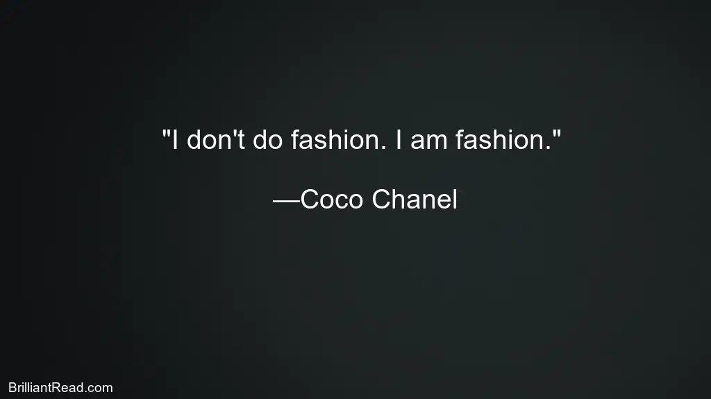 Best Fashion Quotes